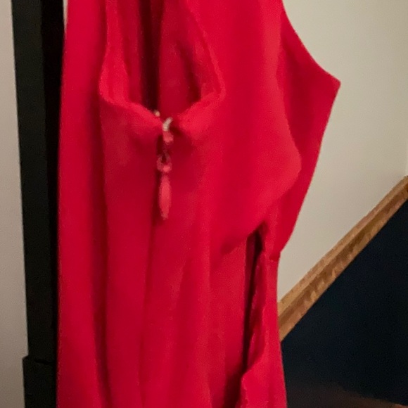 Lauren by Ralph Lauren, Red evening gown, Size 14 - Picture 4 of 5